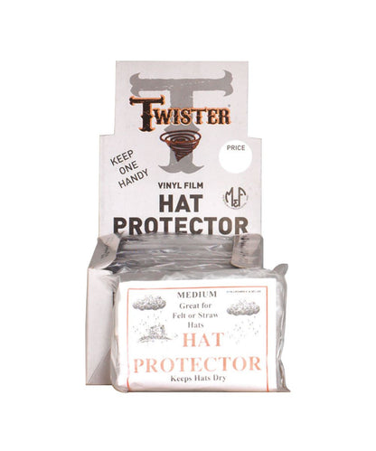 M&F Western Twister Clear Vinyl Hat Protector