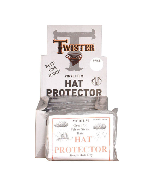 M&F Western Twister Clear Vinyl Hat Protector