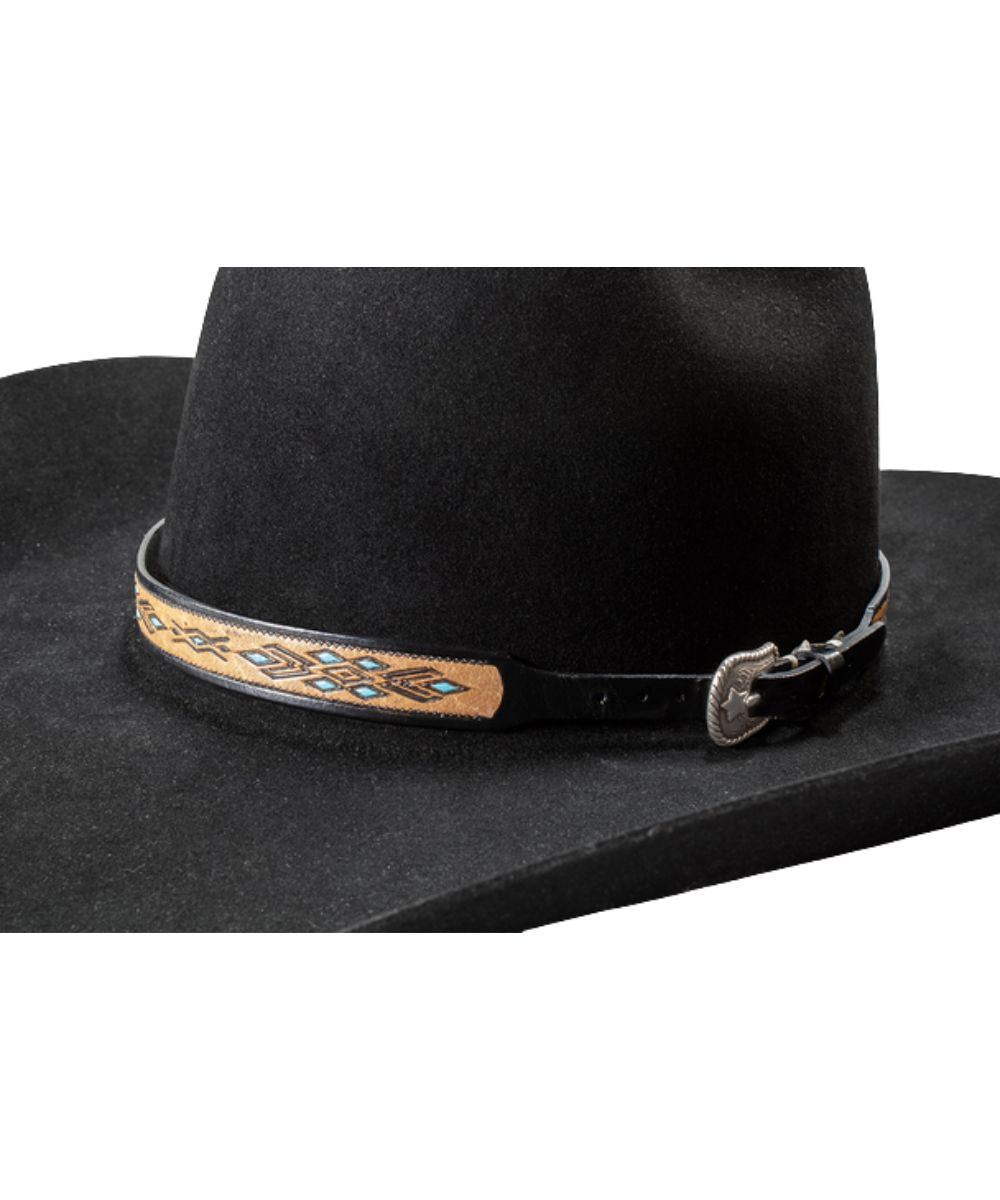 front on hat 