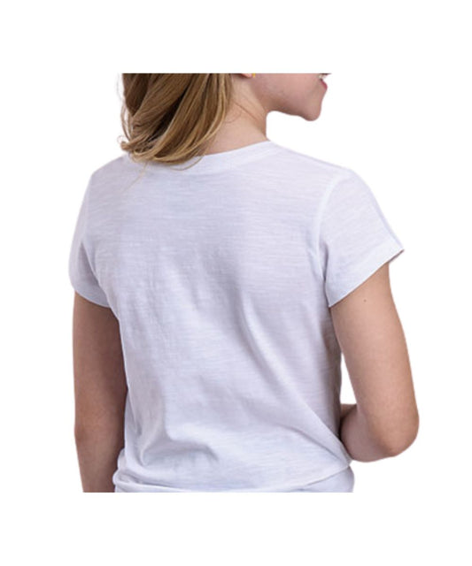 Roper Girls' Floral Horse Tee