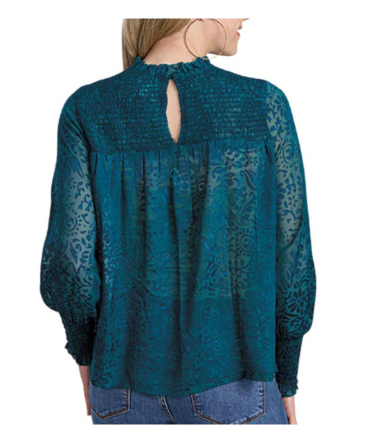 Roper Women's Burnout Brasso Blouse