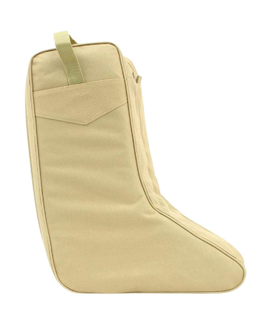 M&F Western Tan Twin Zipper Boot Bag