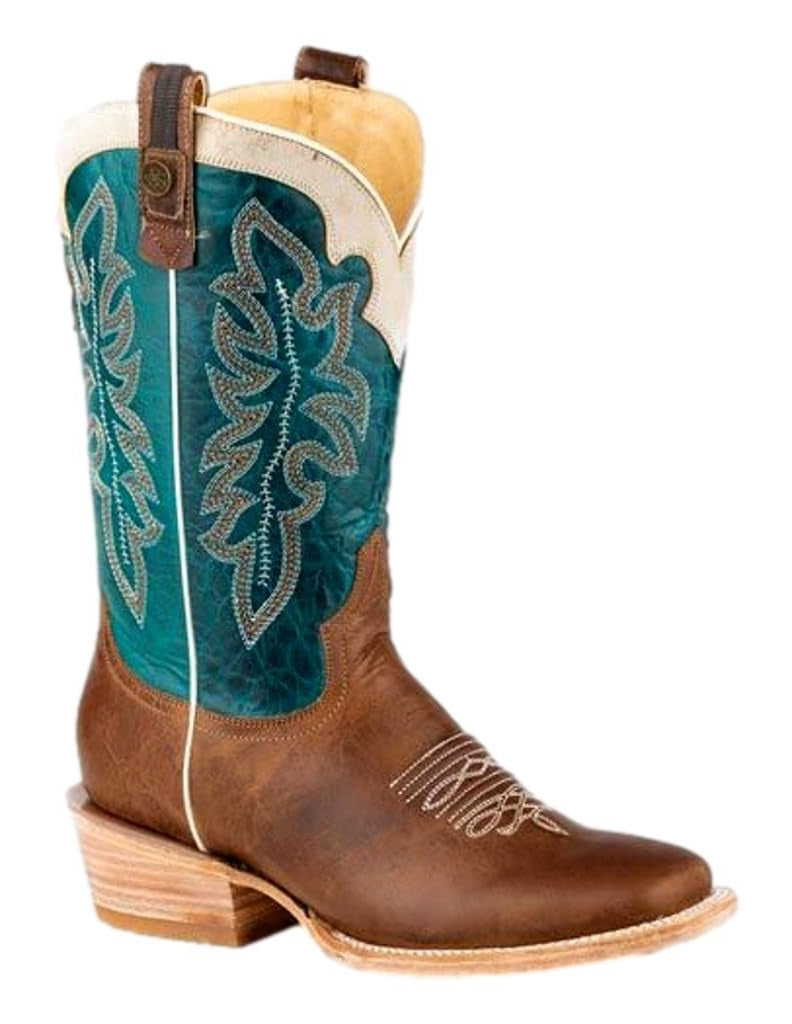 Roper Women's Square Toe Ride Em Cowgirl Boot