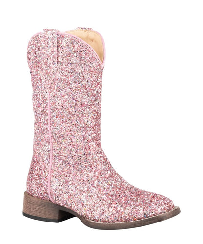 Roper Little Girls' Glitter Galore Boot