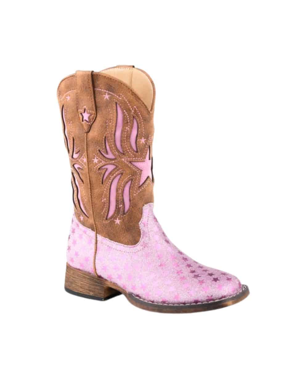 Roper Little Girls' Starlet Boot - Cowpokes Work and Western