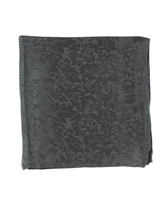 M&F Western black jacquard paisley wild rag