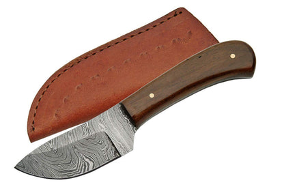 Double D Walnut Handle Skinning Knife