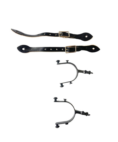Saddle Barn Kids Mutton Busting Spurs & Spur Straps