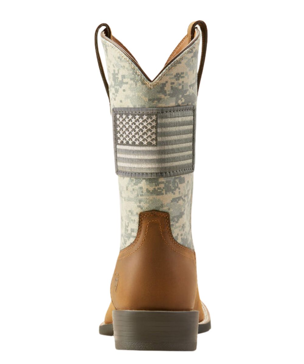 Ariat Men's Sport Patriot Camo Western Boot