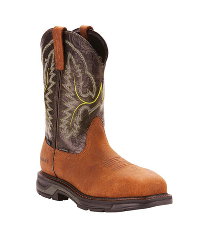Men's 11" Waterproof Carbon Safety Toe Work Boot