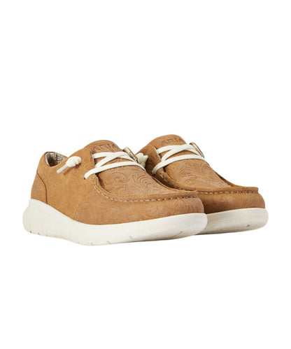 Ariat Women's Tan Embossed Hilo Shoe