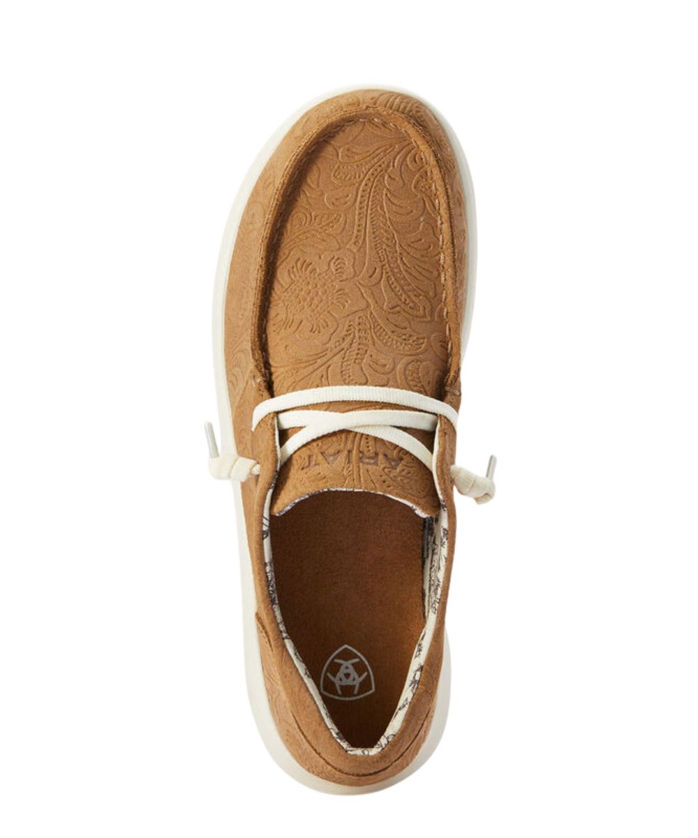 Ariat Women's Tan Embossed Hilo Shoe