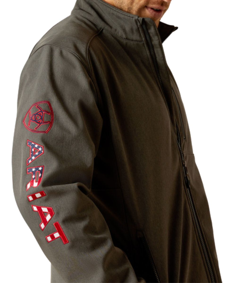 Ariat Men's Americana Logo 2.0 Softshell Jacket