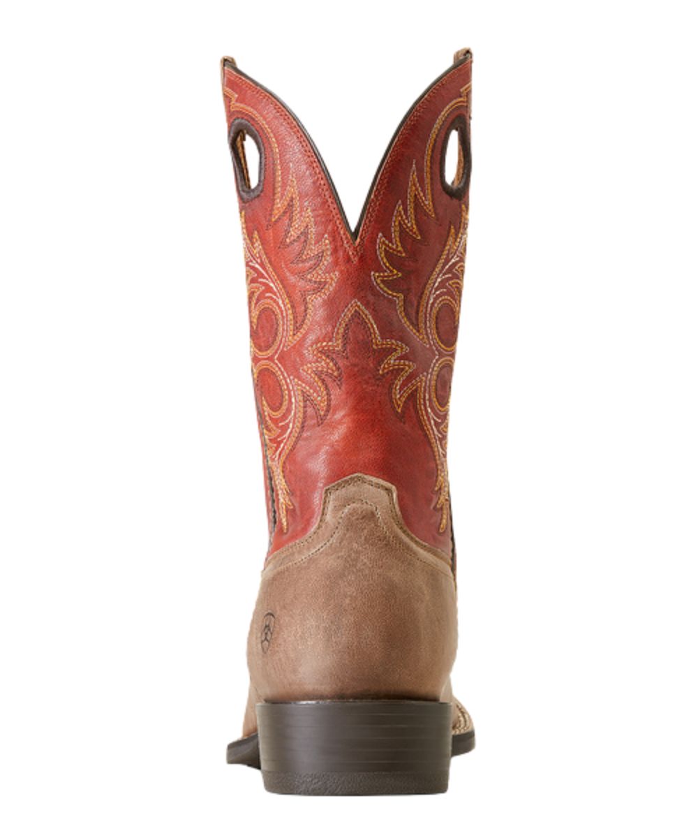 Ariat Men's Red Sport Rodeo Cowboy Boot