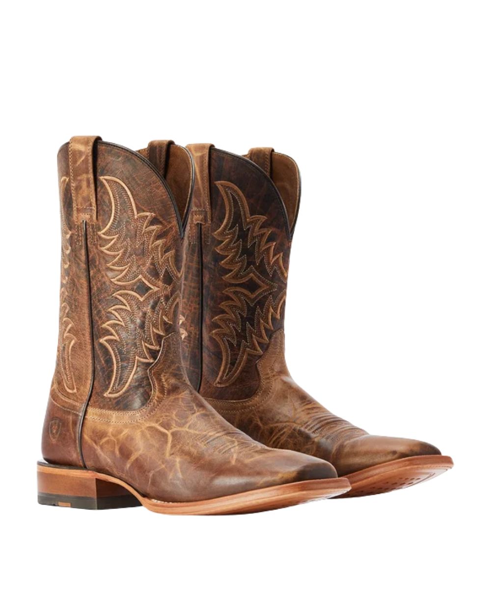 Pair view of the men's Ariat Point Ryder Western Boot