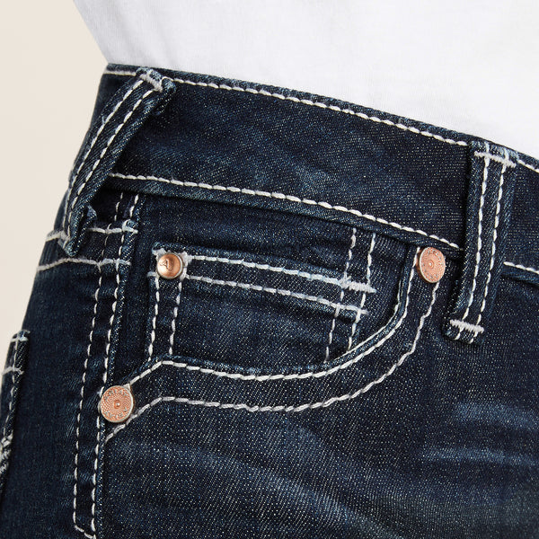 Ariat Girls' R.E.A.L. Ryki Wide Leg Jean