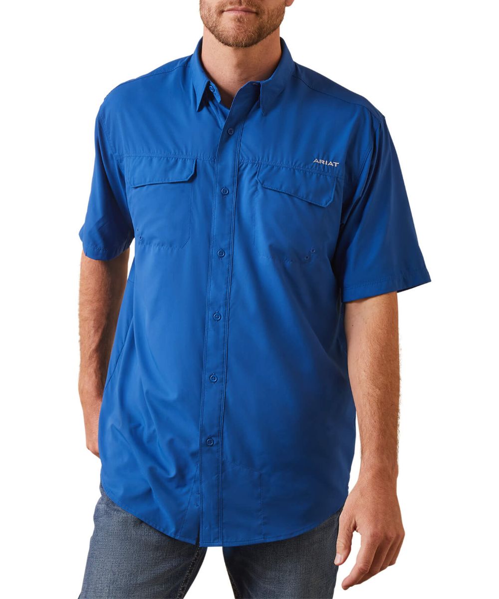 Ariat Men's True Blue VentTEK Outbound Button Down Shirt