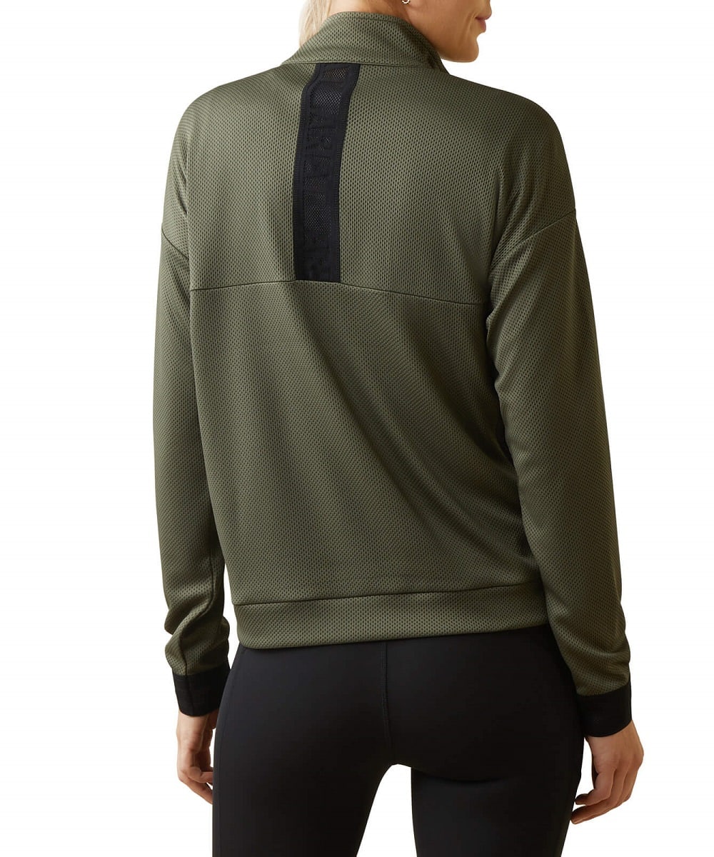 Ariat Women's Beetle Green 1/2 Zip Pullover
