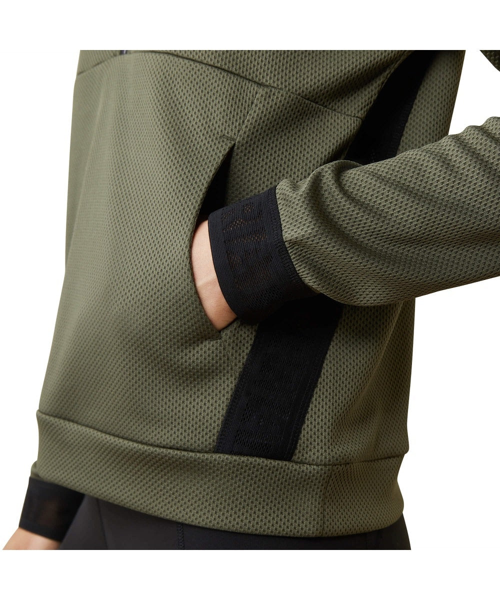 Ariat Women's Beetle Green 1/2 Zip Pullover
