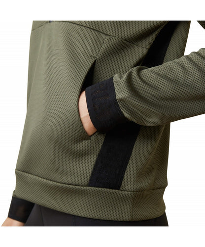 Ariat Women's Beetle Green 1/2 Zip Pullover