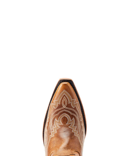Birdseye view of the snip (x) toe