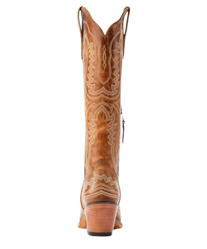 Heel view of the 2.5" new west heel