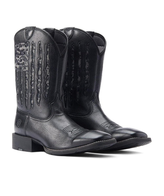 Ariat Men's Black Sport My County VentTEK Western Boot