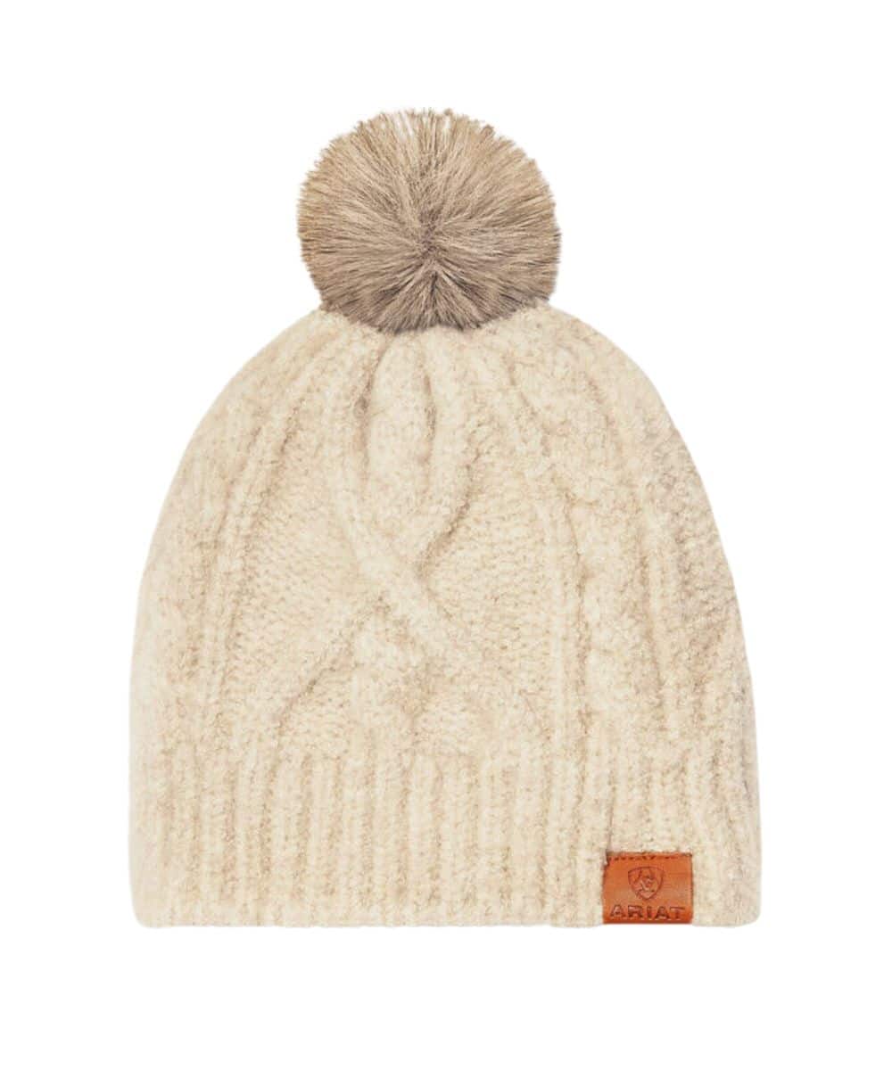 Ariat Entwine Fields Of Rye Heather Beanie