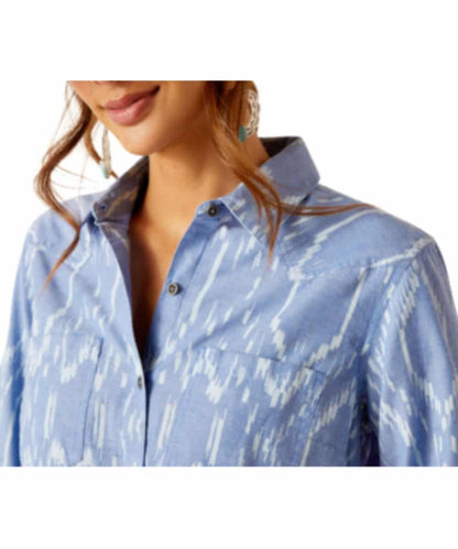 Ariat Women's Blackhawk Ikat R.E.A.L. Billie Jean Button Down Shirt