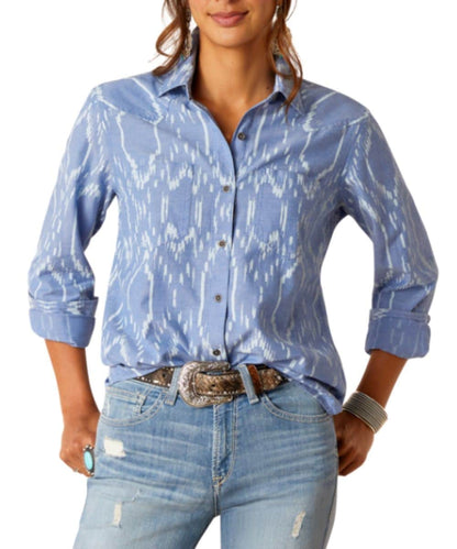 Ariat Women's Blackhawk Ikat R.E.A.L. Billie Jean Button Down Shirt