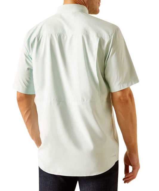 Ariat Men's Bleached Aqua VentTEK Outbound Button Down Shirt