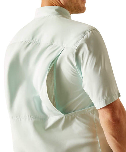 Ariat Men's Bleached Aqua VentTEK Outbound Button Down Shirt