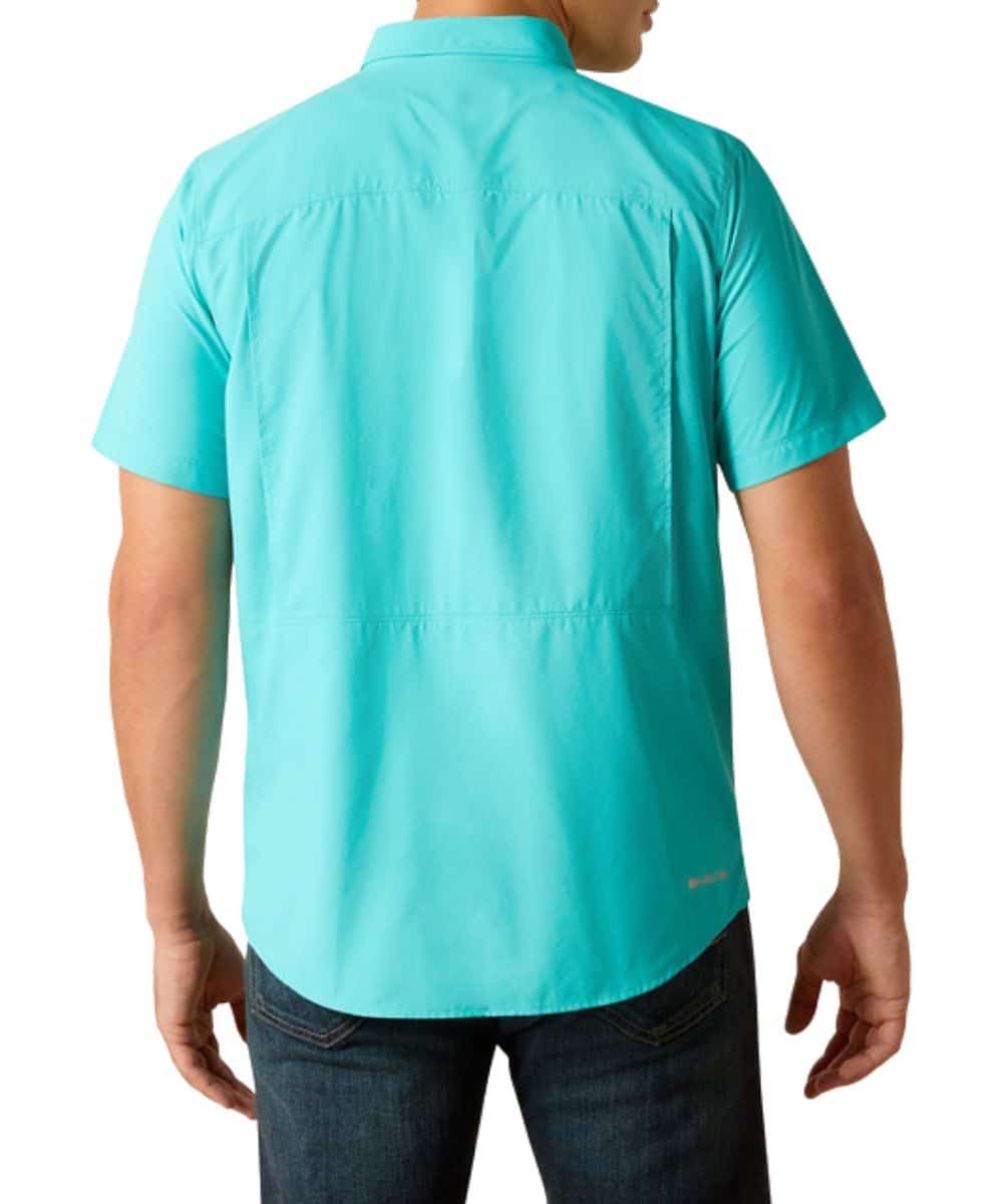 Ariat Men's Drift Turquoise VentTEK Outbound Button Down Shirt