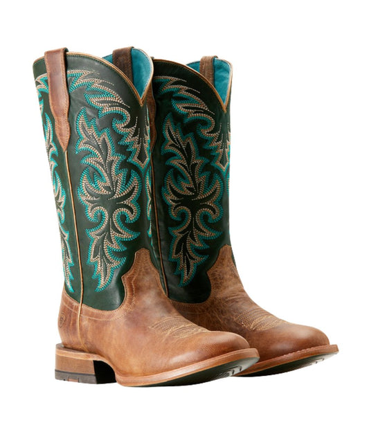 Women's 13" Leather Futurity Desperado Western Boot 
