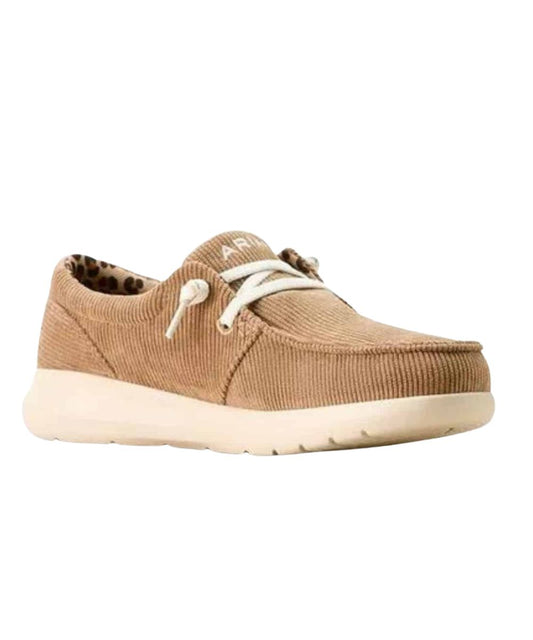 Ariat Women's Tan Corduroy Hilo Shoe