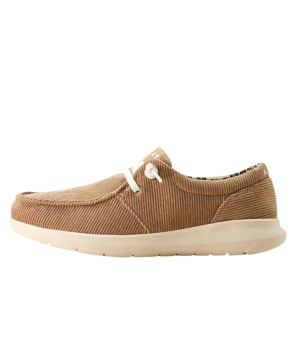 Ariat Women's Tan Corduroy Hilo Shoe