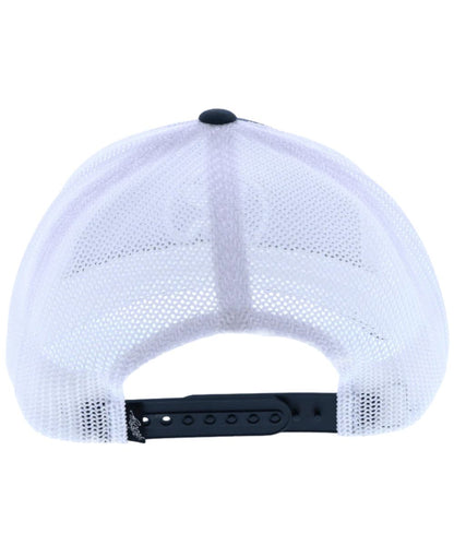 Back view of the o classic cap featuring an adjustable snapback closure
