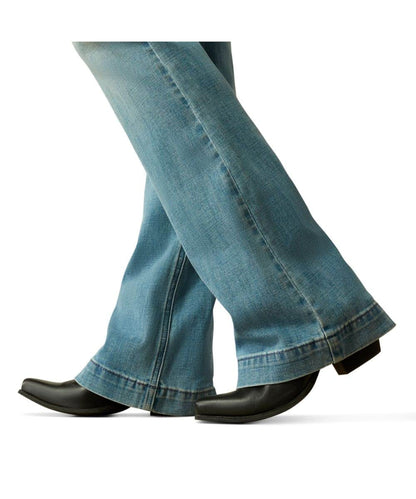 Close-Up View Of The Wide Leg And Trouser Hem