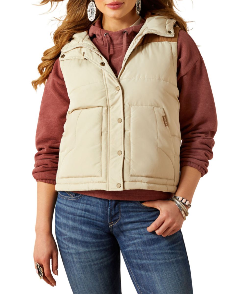 Ariat Women's Frontier Puffer Vest - Cowpokes Work and Western