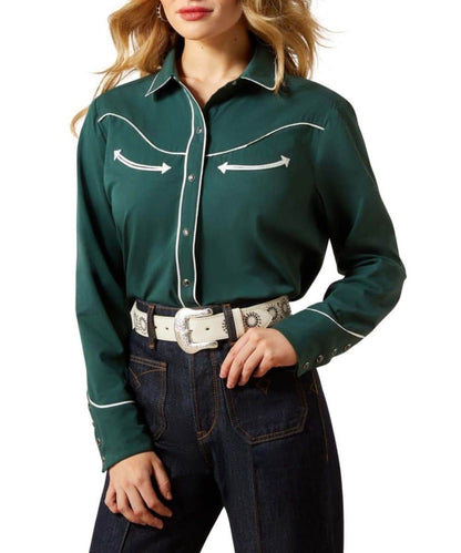 Ariat Women's Mirrorball Snap Blouse