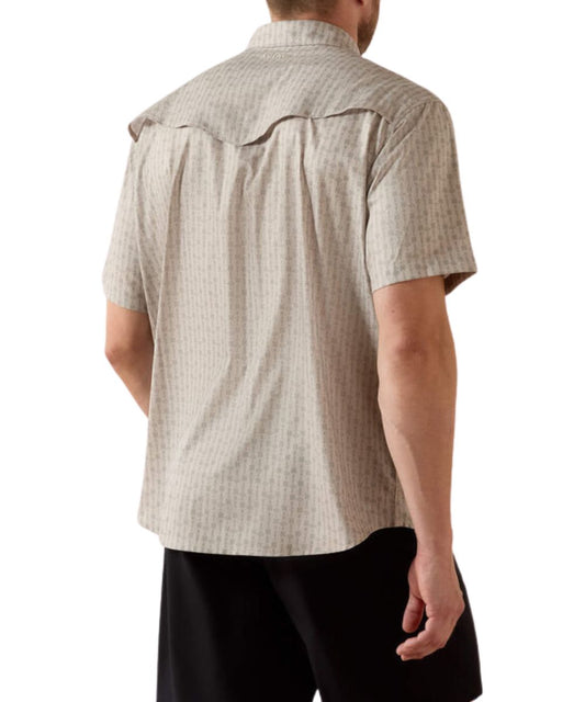 Ariat Men's Island Fossil VentTEK Western Snap Shirt