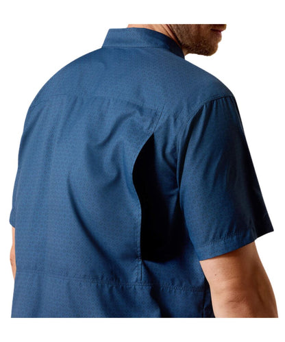 Ariat Men's Dark Denim Navy VentTEK Outbound Button Down Shirt
