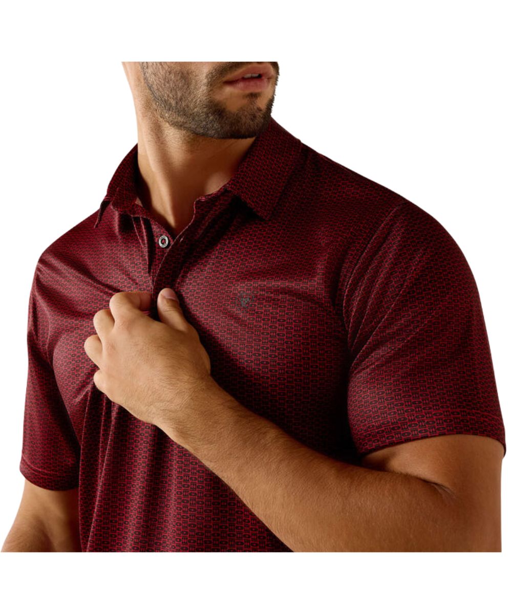 Ariat Men's Fitted Polo Shirt