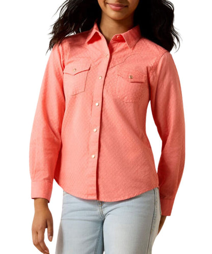 Ariat Girls' Amanda Snap Shirt