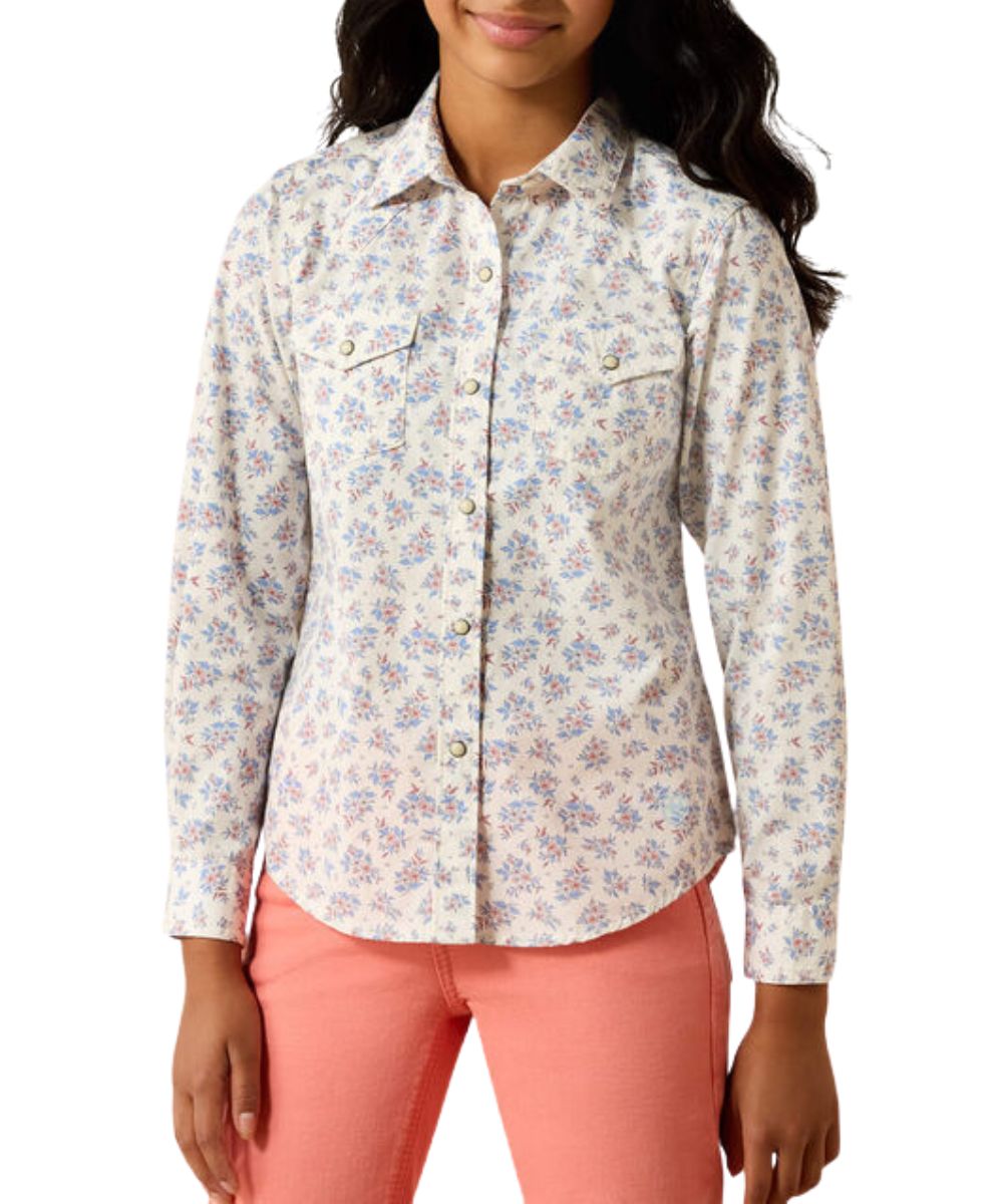 Ariat Girls' Stardust Snap Shirt