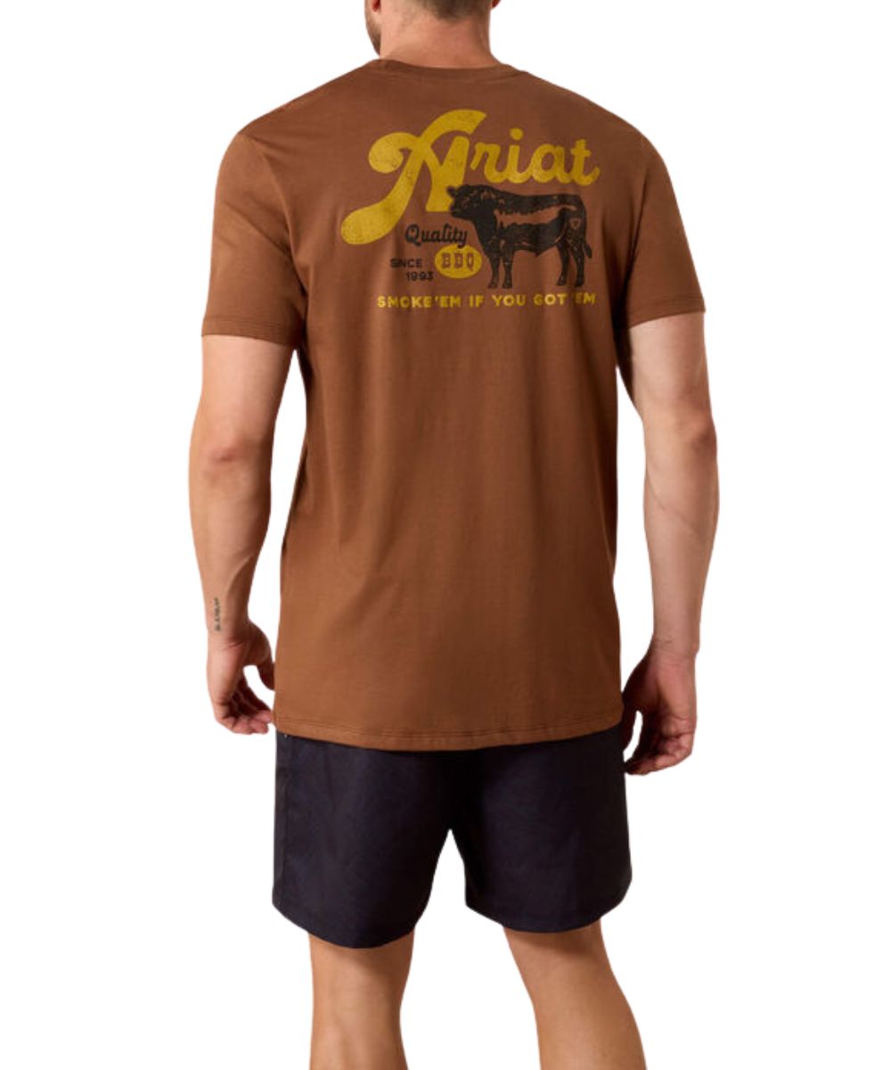 Ariat Men's BBQ Smoke Tee