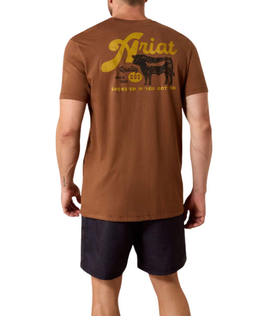 Ariat Men's BBQ Smoke Tee
