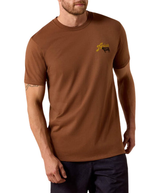 Ariat Men's BBQ Smoke Tee