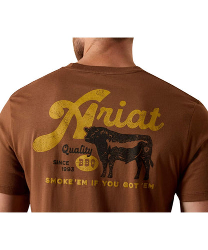 Ariat Men's BBQ Smoke Tee