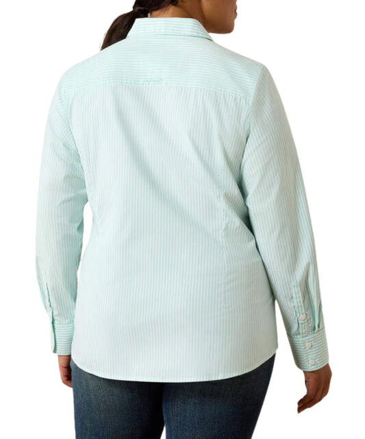 Ariat Women's Holiday Stripe Kirby Button Down Shirt